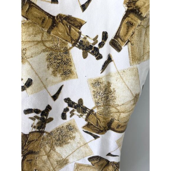 Vintage Line Up Womens Sleeveless Collared Golf Vest Sz L - Picture 5 of 9